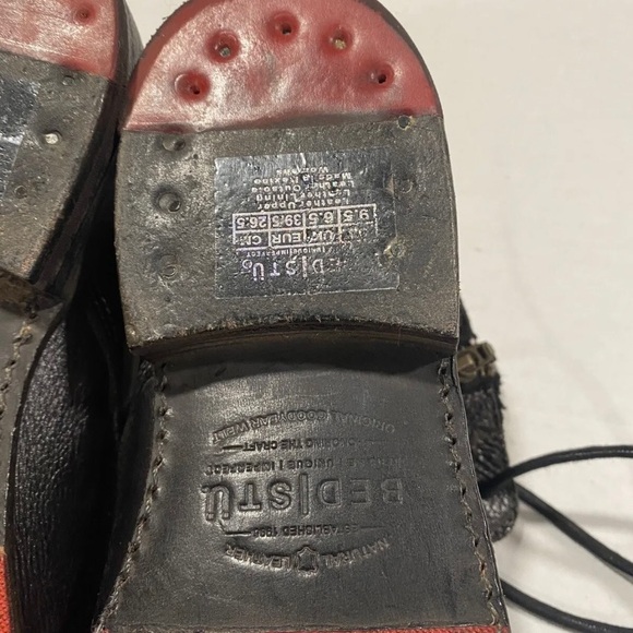 Bed Stu Women’s Western Booties Round Toe Sz 8.5 - Picture 4 of 8